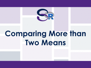 Comparing More than Two Means